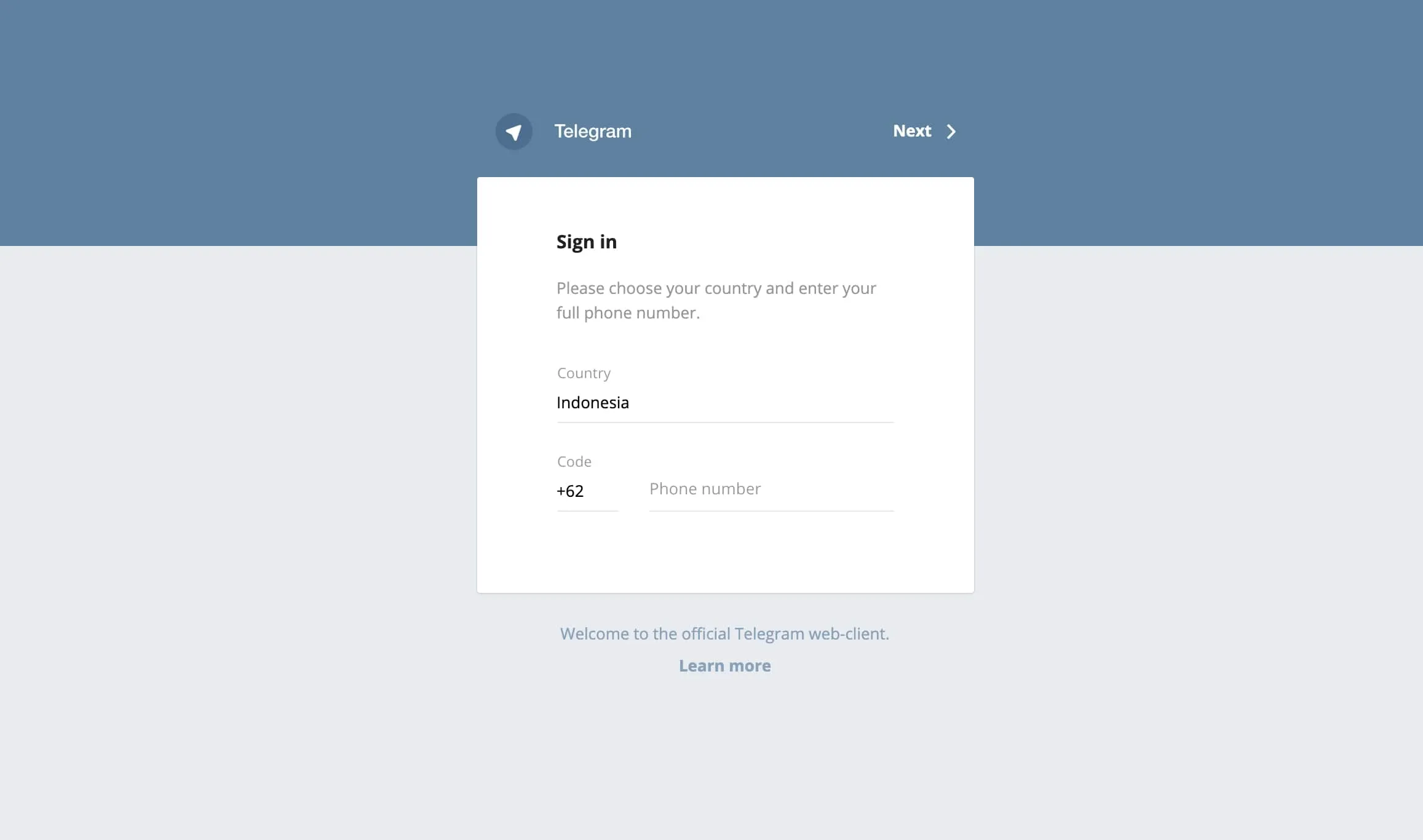 Telegram Web