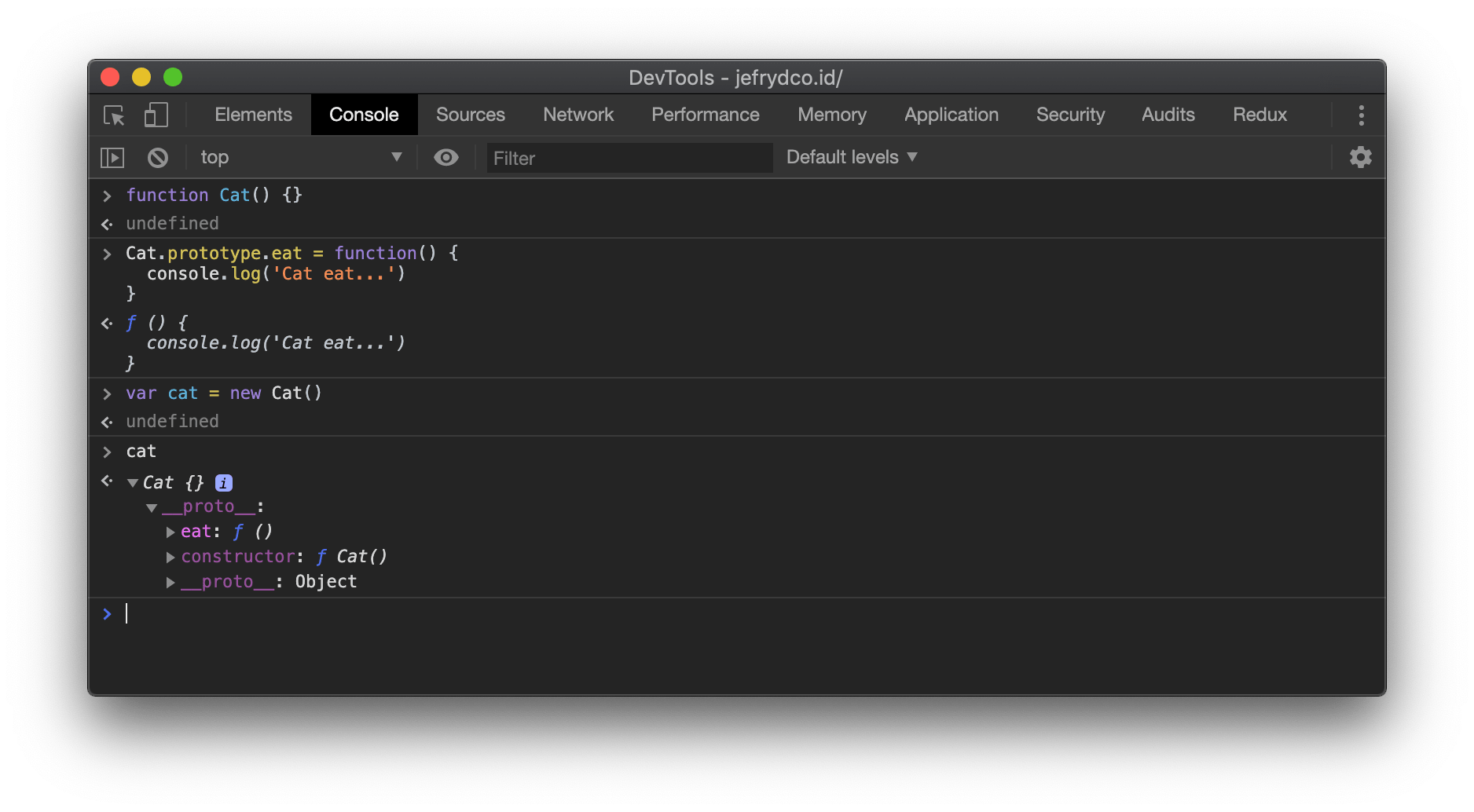 proto JavaScript