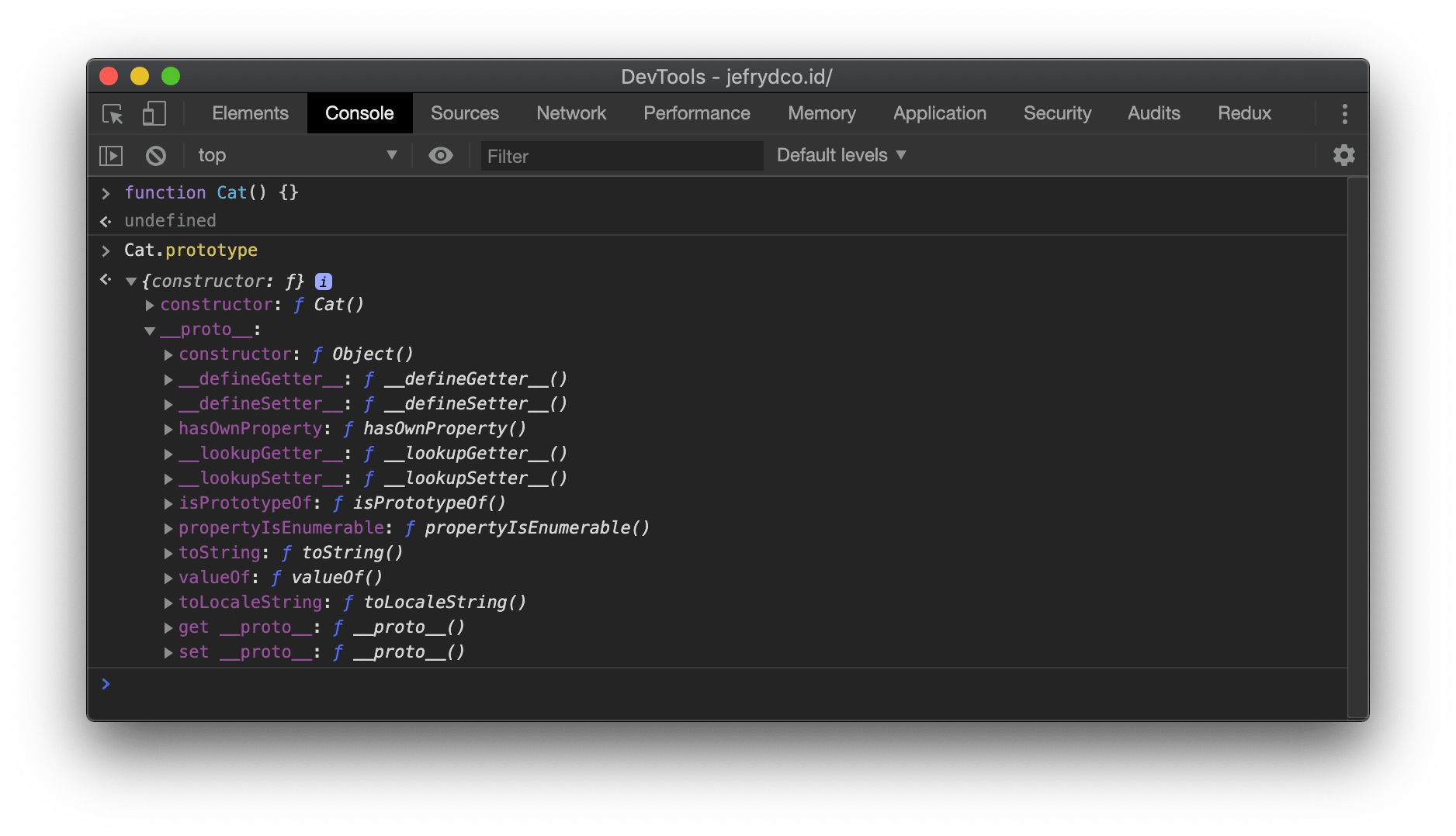 prototype JavaScript