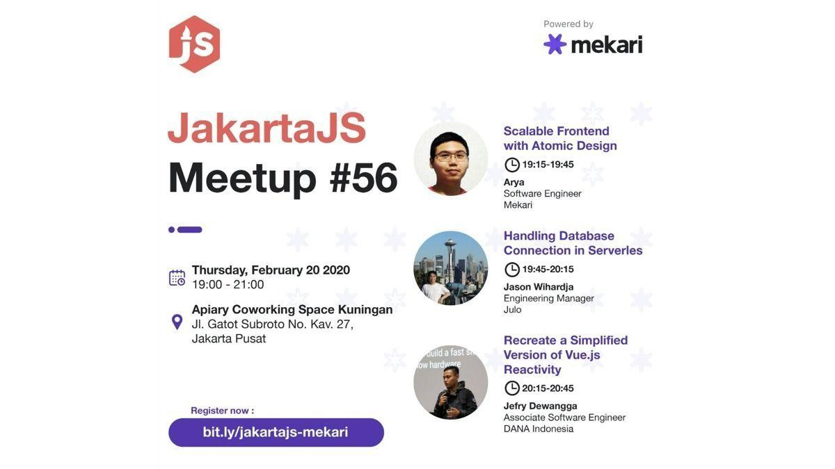 JakartaJS Meetup 56 x Mekari - Recreate a Simplified Version of Vue.js Reactivity