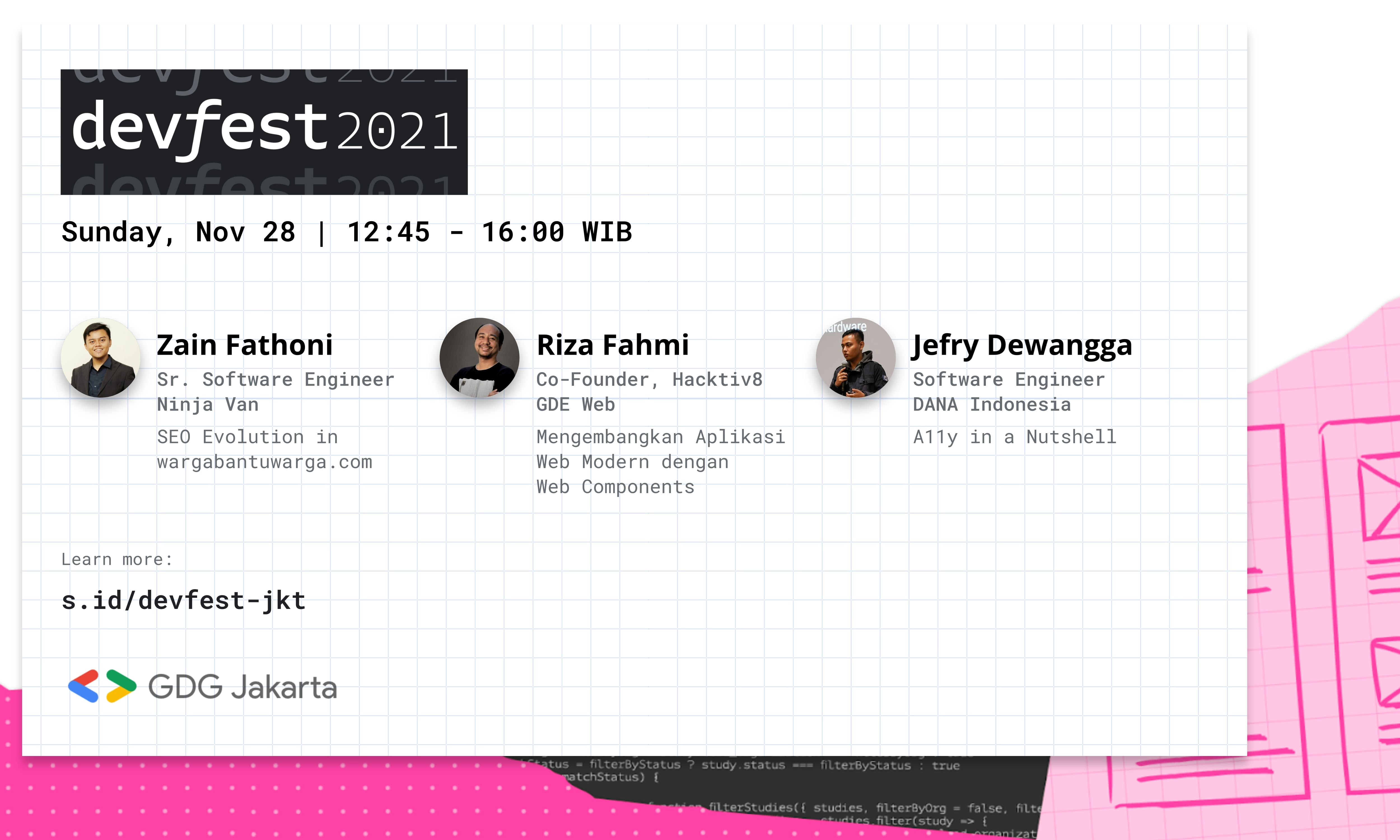 GDG Jakarta - DevFest 2021 - A11y in a Nutshell