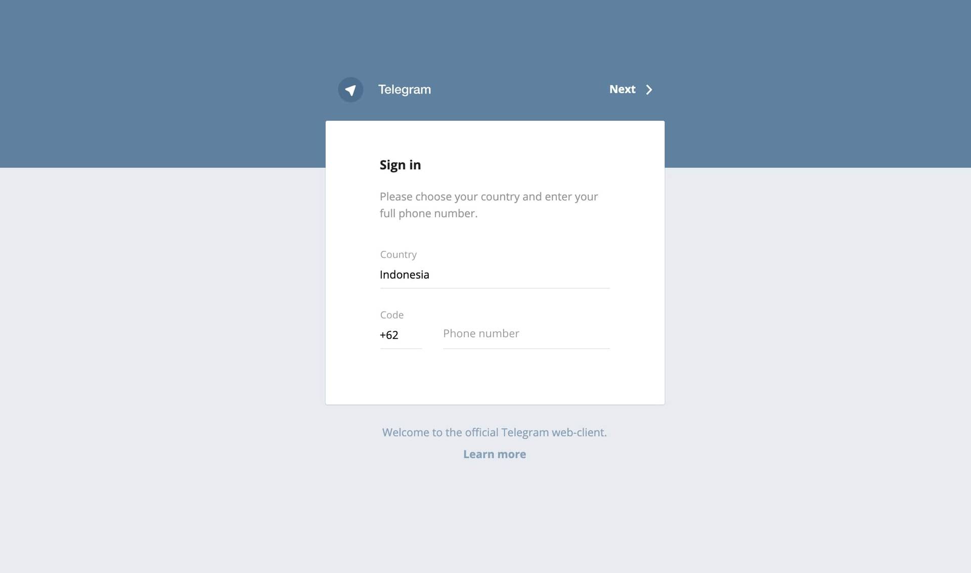 Telegram Web